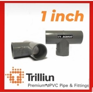 Tee pvc 1" TS TRILLION - PVC pipe connection TS TRILLION