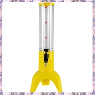 1.5L Beer Dispenser Tower Easy Clean Integrated Tap with Ice Tube Clear Beverage Tower Dispenser