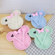 RICE BOWL WITH CUTLERY SET CARTOON EDITION