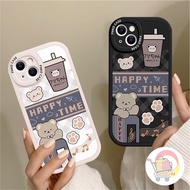 Ss1114 SOFTCASE TPU Cartoon MILK TEA HUAWEI P20 P20 LITE P30 P40 P40 PRO MATTE 20 20 PRO 30 PRO PL3219