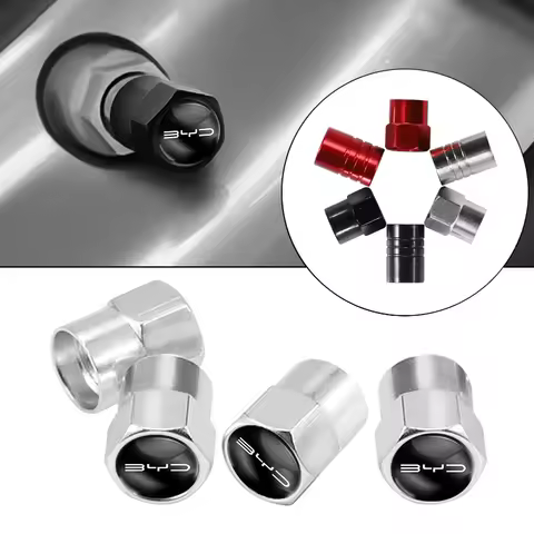4Pcs For BYD F3 E6 Yuan Plus Atto F0 G3 I3 Ea1 Song Max Tang Dmi F3 2din 2014 G6 Qin Metal Alloy Car