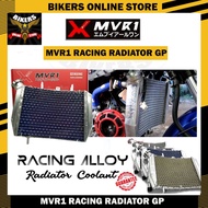 MVR1 GP Style Racing Alloy Radiator TEQ-CMS RADIATOR FAN Y15ZR Y15 RS150 LC135 Titanium