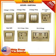 [ TAII ] Switches & Socket - GOLD