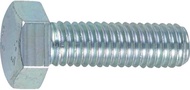 TRUSCO B722-0830 Hex Bolts, Trivalent, White, Size M8 x 1.2 Inches (30 mm), Pack of 11