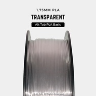 (Local Stock) Transparent PLA Filament Basic Series 1.75mm 1kg 3D Printer/Printing Alt Tab BAMBU AMS