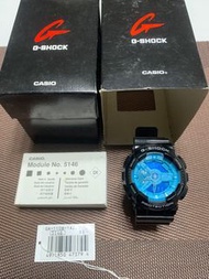 G-shock gshick casio 手錶 - 黑藍