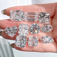 [ Lab Carbon Diamond&Modified Brilliant ]-FL- IF- VVS1 Quality -Color D PREMIUM Austrian Diamond GIA