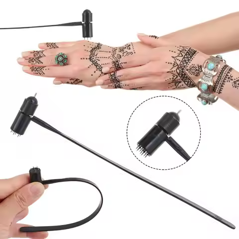 Portable 7 Star Plum Blossom Hammer High-elasticity Handle Needle Massage Easy to Use For Beauty Sal