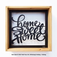 Myhome - Wooden Wall Decoration - Vintage Wall Decoration
