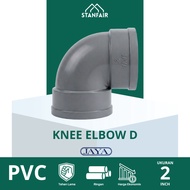 Keni Elbow D 2"JAYA Knee Elbow DV 2"/ 2 Inch Pvc Elbow/ JAYA