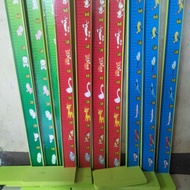 ukur tinggi badan bayi bahan kayu