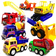 City Construction Vehicle Truck Garbage / Engineering Truck / Fire Truck / Excavator / Mixer Collection Toy for Kid