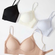 Thin Padded Bra 1.5cm Rimless Lift Up Anti-Sagging Wearing Backless Camisole code 966