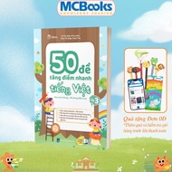 Book - 50 Questions to quickly increase scores in Vietnamese subject Grade 3 (According to the new p