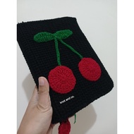 Knot and co. | Cherry book cover | Booksleeve | Cover novel