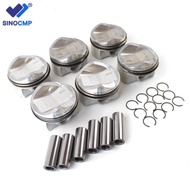 Promotion 06E107066DM 3.0T Piston Assembly & Piston Ring Cylinder Bore : 84.51 mm For VW Touareg AUD