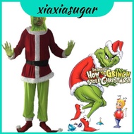 Costume Grinch Cosplay Set With Topquality Material Polyester