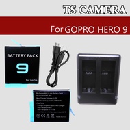 GOPRO HERO 9 REPLACEMENT BATTERY CHARGER / BATTERY GOPRO HERO 9 / DUAL CHARGER GOPRO HERO 9 / BATTER