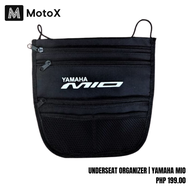 Yamaha Mio SEAT ORGANIZER for Motorcycle Mio i 125, soul i115 i 125 125i M3 125s Multiple Pockets Un