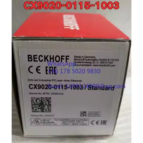 New Beckhoff module CX9020-0115-1003