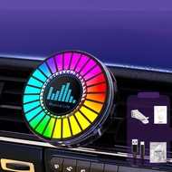 Đèn LED nháy theo nhạc RGB cho ô tô kèm sáp thơm