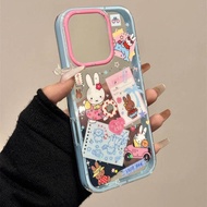 Cute Bunny Soft Case Samsung A07 A17 A56 A55 S25 Ultra A26 A15 A06 S23 Ultra S24 Ultra A36 A16 A32 S