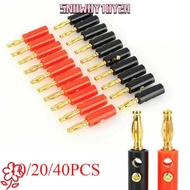 SNOWOY1OY2H Banana Plugs 4mm Adapter Gold Plated Wire Cable Connector