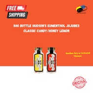 50g Bottle Hudson's Eumenthol Jujubes Classic Candy/Honey Lemon
