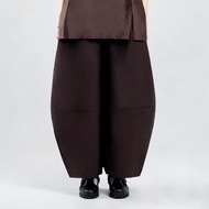 Balloon Pants Brown - Aura - Unisex Brown Balloon Pants