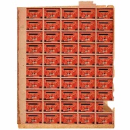 PHILIPPINES WW2 Japanese Occupation Postage Stamps Overprinted K.P. (Official Use) On Glassine Paper