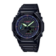 佐敦門市 現貨 100% 全新 Casio G-Shock GA-2100RGB-1A GA-2100RGB GA-2100 超輕 強悍 鮮明 簡約 Black 黑色 Neon Purple Virt