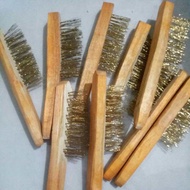 SIKAT KAWAT TEMBAGA GAGANG KAYU | KUAS KAWAT BESAR ISI PADAT & AWET PREMIUM QUALITY ( SIKAT KAWAT BE