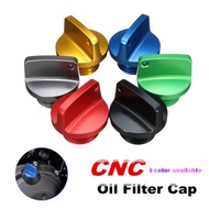 Motorcycle Crankcase Cap CNC Engine Oil Filler Screw Cover Plug M20*2.5 For Yamaha FJ09 Tmax 500 T-m