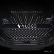 Hyundai Elantra Trunk Mat - Premium Leather, Custom Fit for Elantra