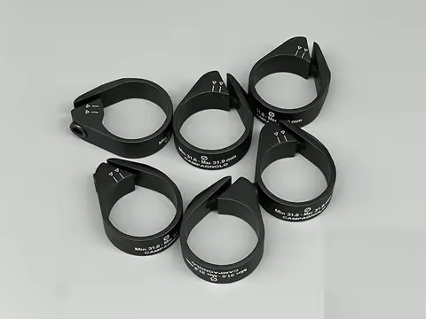 for Campagnolo Seatpost Clamp Black 31.6mm-31.9mm for 27. 2mm fork Clamp collar bicycle 1pcs