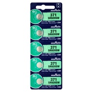 [NK CHÍNH HÃNG] Vỉ 5 Viên Pin đồng hồ MURATA Sony 371 SR920SW AG6 / LR920 / 371 / SR920 / 171 Made i