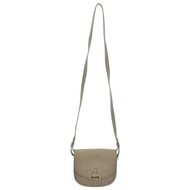 Aigner Shoulder Bag Purse gray beige Women