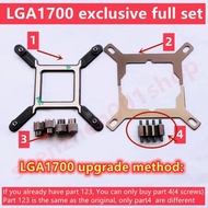 LGA1700 CPU Cooling Fan Kit Mounting Bracket Kit CPU Cooler For CORSAIR Hydro S H60(2018)/H100i RGB/