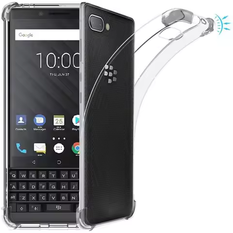 For Blackberry Key 2 Two Key2 Case Clear Airbag Silicone TPU Soft Back Cover for Blackberry Keytwo K