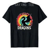 2025 Casual Imagine Dragons Fantasy Dragon T-Shirt Magical and Funny Dragon Lover Gift Humorous Vide