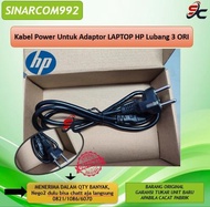 KABEL POWER UNTUK ADAPTOR LAPTOP HP LUBANG 3 ORI TERBARU!!!