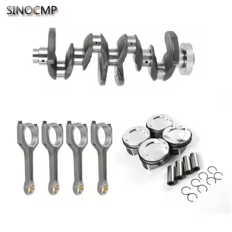 N20B20A Engine Crankshaft 11217640165 Connecting Rod 11247624616 Pistons Rings Φ84mm Set For BMW 328