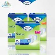 [1 Carton]Tena Adult Diapers TAPE Normal Value SIZE M-XL