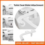 Bidet Toilet Seat Attachment Ual Retractable Nozzles Self Cleaning Nozzle Fresh Water Deasy to Installation