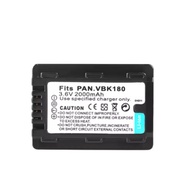 For Panasonic VW-VBK180 Battery HC-V700MGK HC-V10GK HC-V100GK HC-V100MGK HC-V500GK HC-V500MGK VBK180