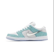 APRIL SKATEBOARDS x Nike Dunk SB Low“Whiteand Multi-Color”联名款 耐磨透气低帮板鞋