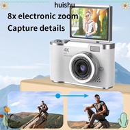HUISHU ​​48MP Photography Camera​​, ​​4K Resolution​​ HD Display Digital Camera​​, ​​30X Optical Zoo