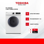 Toshiba TD-H80SEM 7KG SENSEDRY™ Tumble Dryer / Dryer Machine / Clothes Dryer/ Pengering/ 烘干机