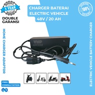 48v 20Ah Electric Motorcycle Charger Battery Charger Home Portable Adapter Charger
