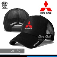 Baseball Cap Car Transporter Net Cap/Unisex Baseball Net Cap/Mitsubishi Cap